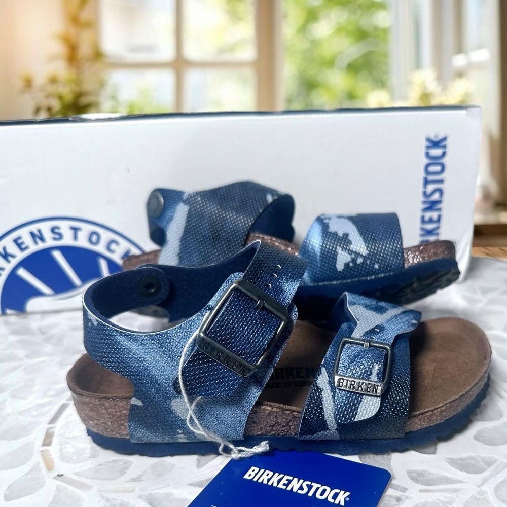 New in box Birkenstock Kids Toddler New York Sandals Size EU 26 US Kids Toddler - Picture 4 of 14
